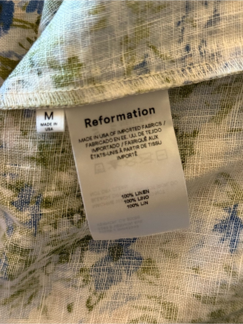 Reformation – Greyson Linen Dress - Picture 3 of 4